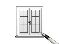 Баннер на сайт для компании "Окна Консалт"